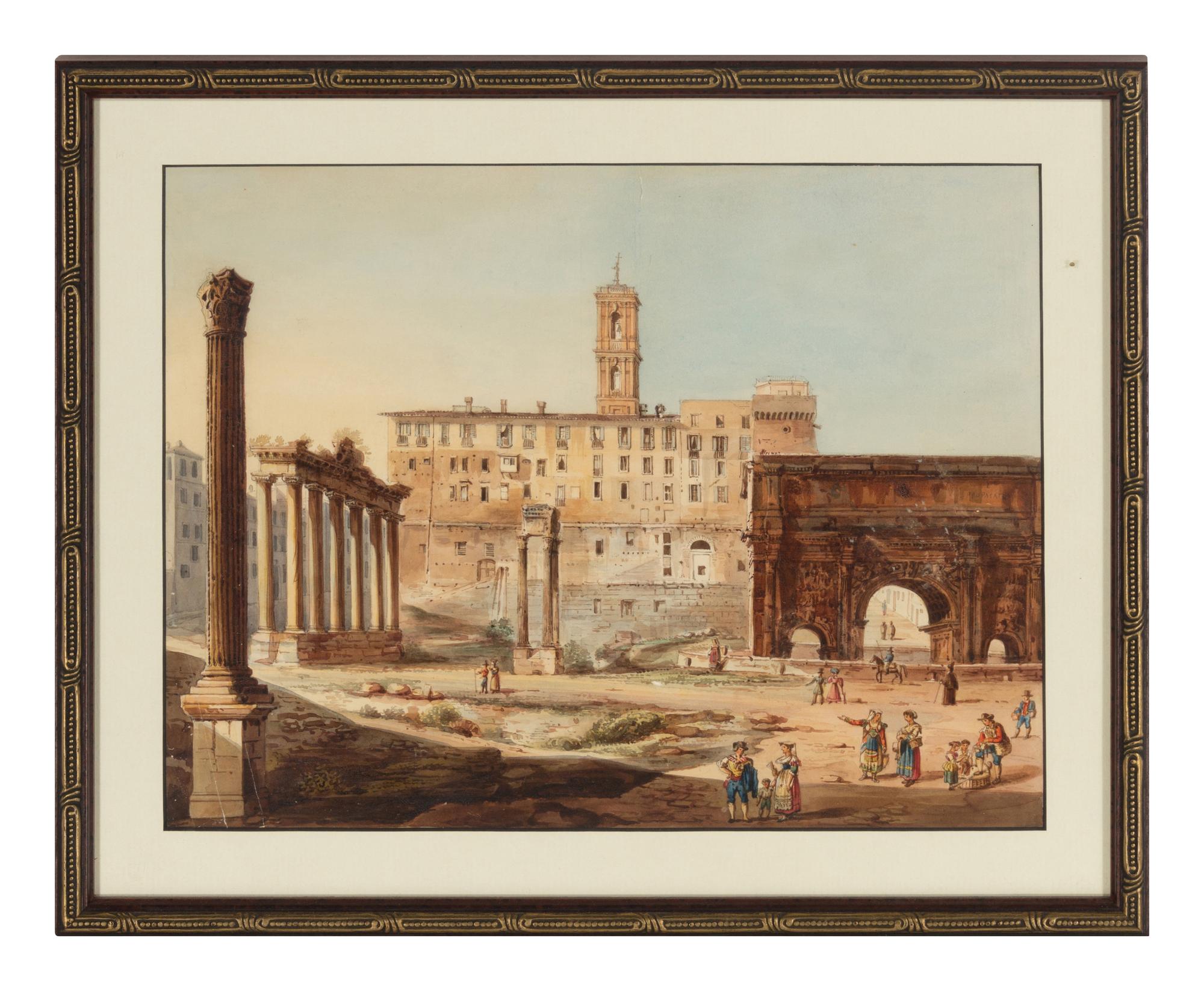 Four Italian Watercolors