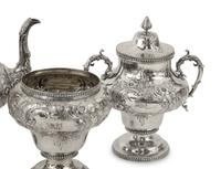 An American Silver Four-Piece Coffee Service