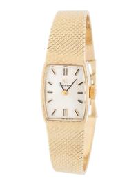 OMEGA, 14K YELLOW GOLD WATCH