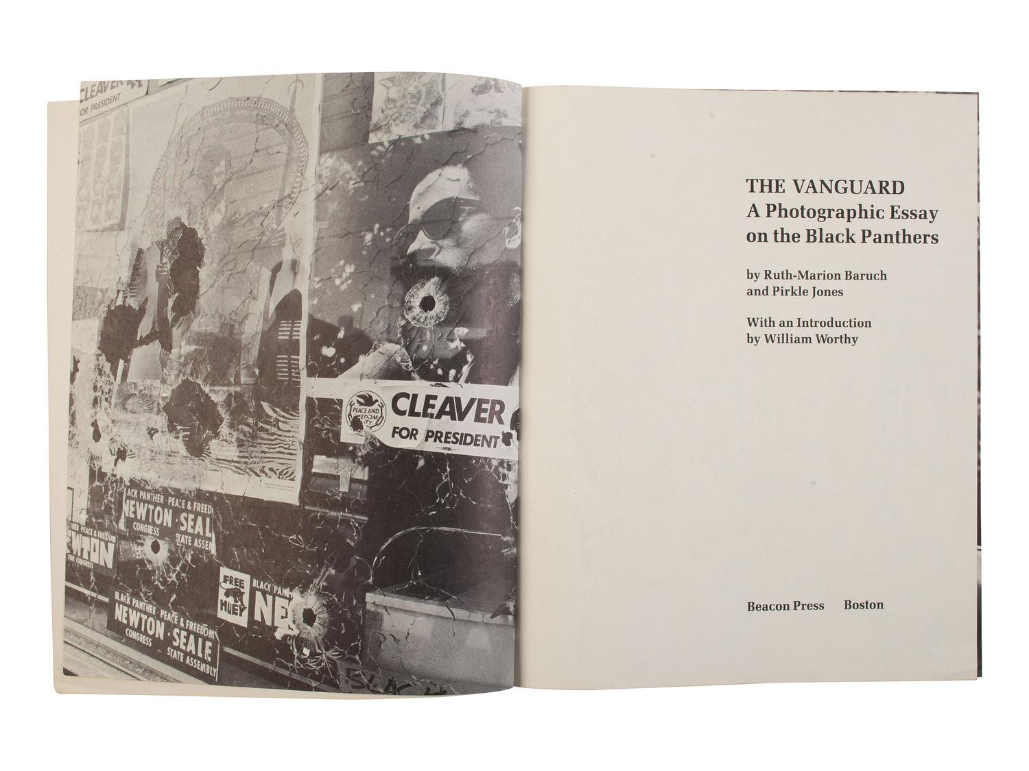 [BLACK PANTHER PARTY]. Black is Beautiful poster. [ With: ] Photographic essays, incl. The Vanguard and Drums of Life.