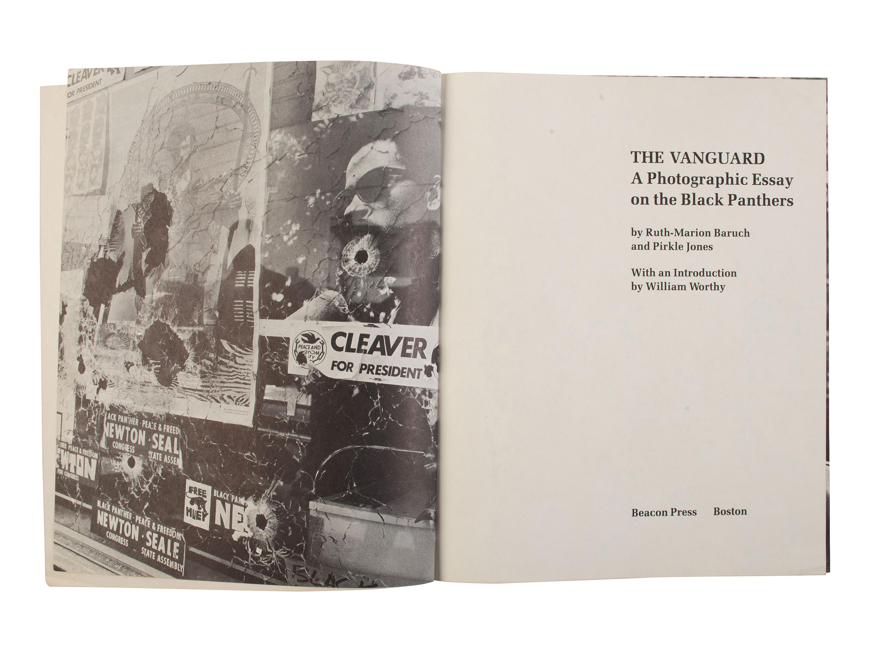 [BLACK PANTHER PARTY]. Black is Beautiful poster. [ With: ] Photographic essays, incl. The Vanguard and Drums of Life.