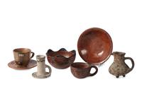 Collection of Southwest Pottery, Unique Forms