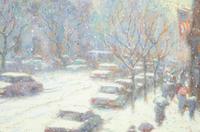 Independence Hall, Winter