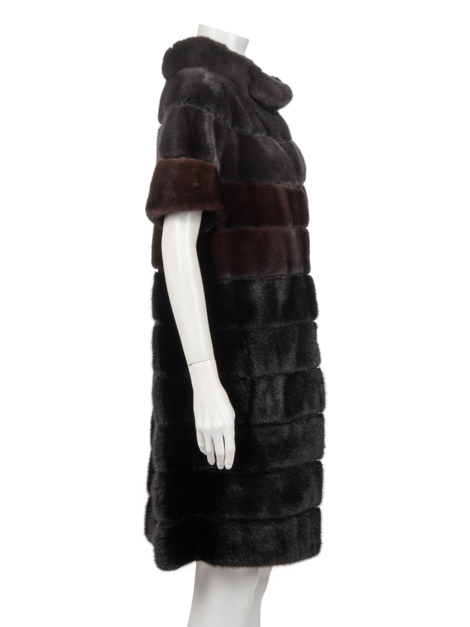 J. Mendel Mink Fur Banded Jacket