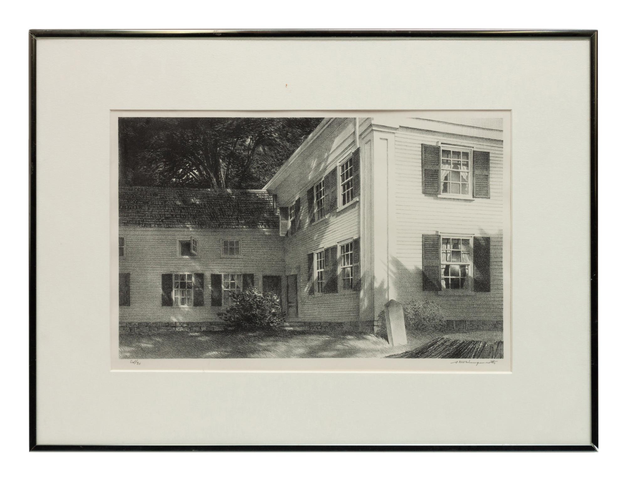 A group of four prints ( Country House, Wiscasset, Maine , 1953; Down East, Port Clyde, Maine, 1958; Season's End; Window in Wiscasset, 1946)