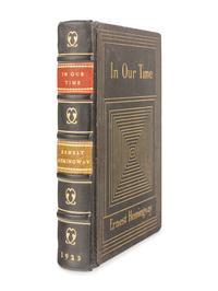 HEMINGWAY, Ernest (1899-1961). In Our Time. New York: Boni & Liveright, 1925.