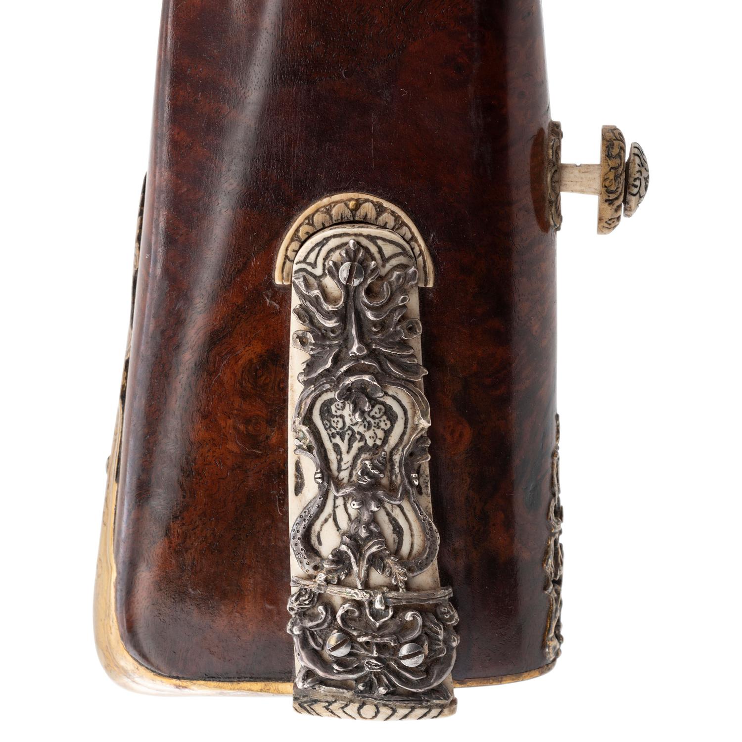 Contemporary Flintlock Jaeger Rifle