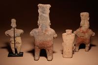 A Group of Four Pre-Columbian Terracotta Standing Figures