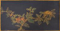 A Chinese Four-Panel Screen