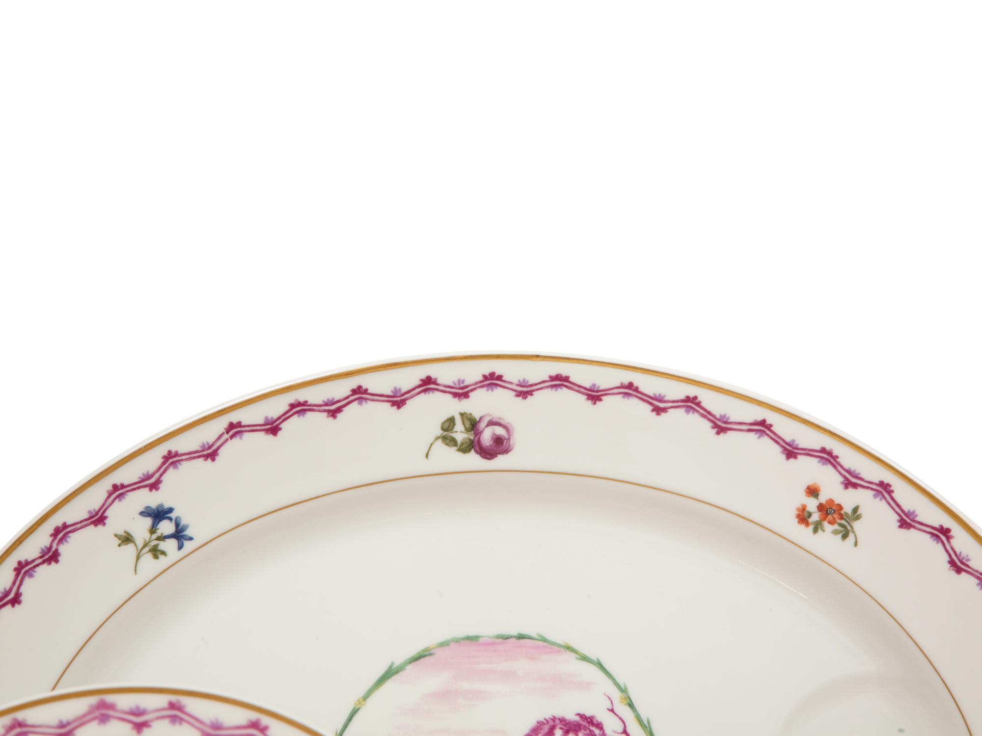 A Haviland Limoges Porcelain Dinner Service