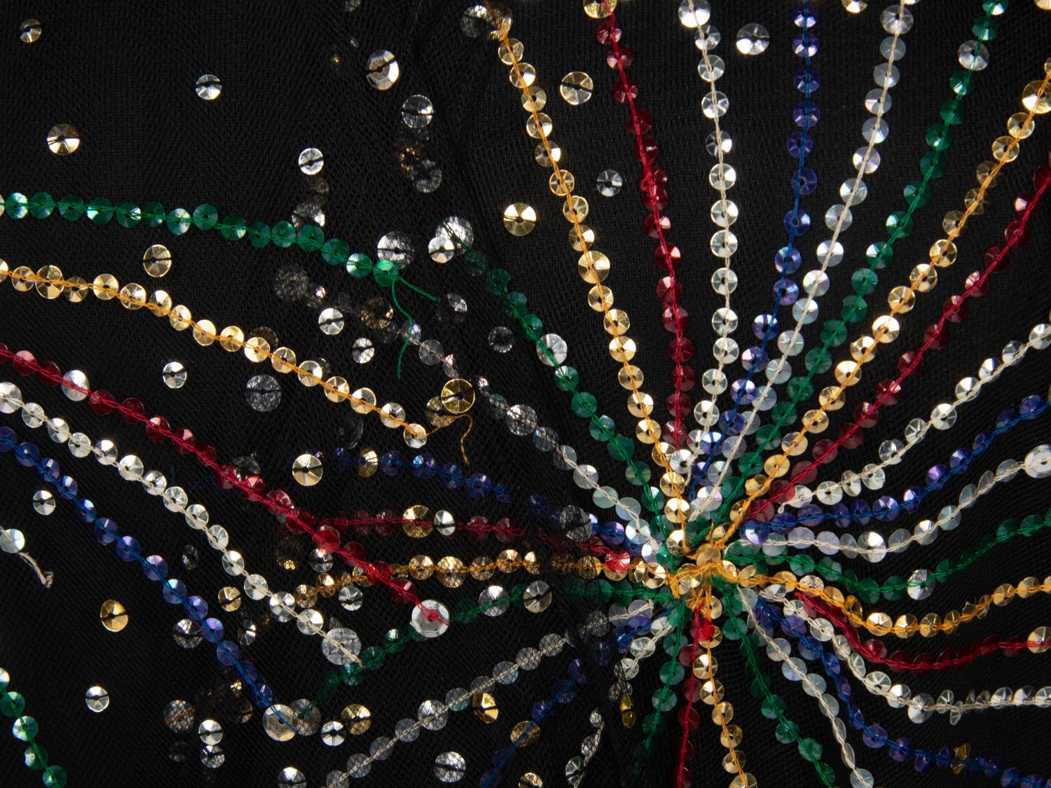 Rare Halston "Fireworks" Dress, 1980