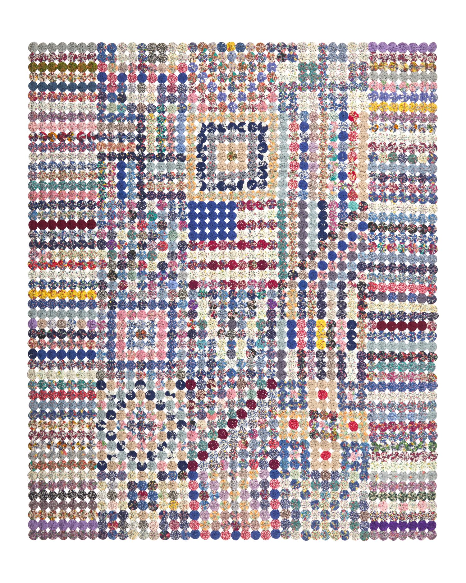 A "Yo-Yo" Bedcover with Flag