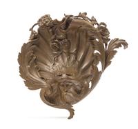 A French Gilt Bronze Plaque Width 9 1/2 inches. — 19TH CENTURY
