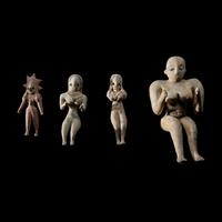 Four Indus Valley Terracotta Female Figures