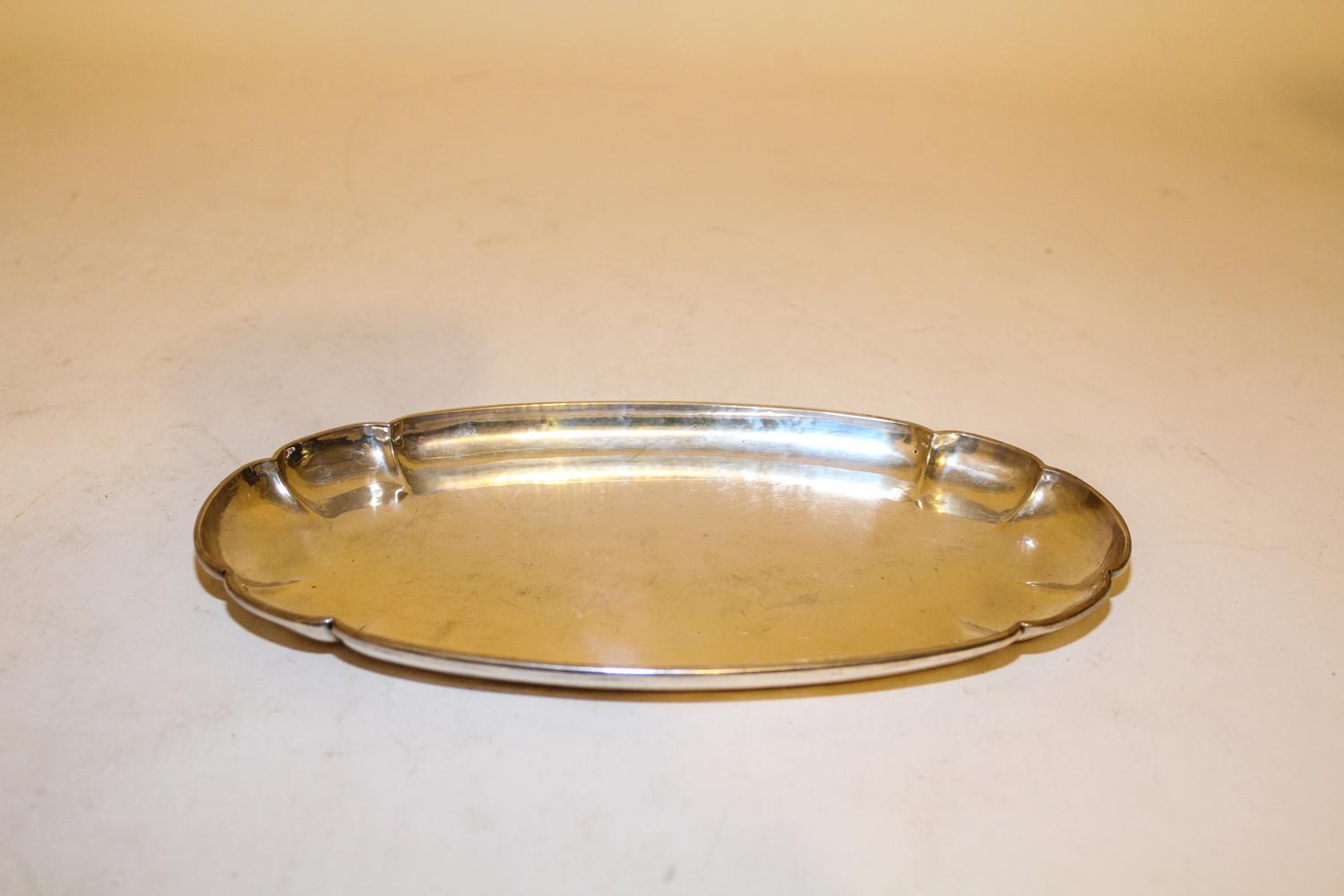 An American Silver Tray, Kalo Width 10 1/8 inches. — EARLY 20TH CENTURY