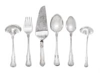 A Tiffany and Co. Provence Silver Flatware Service