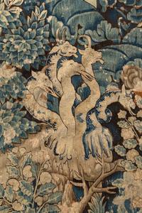 A Flemish Wool Verdure Tapestry