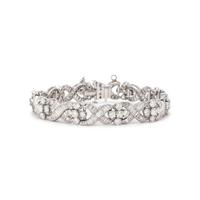 DIAMOND AND PLATINUM BRACELET