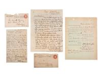 [RECONSTRUCTION]. Dabney MAURY ALS to BEAUREGARD. 1873. [With:] Confederate veteran ephemera.