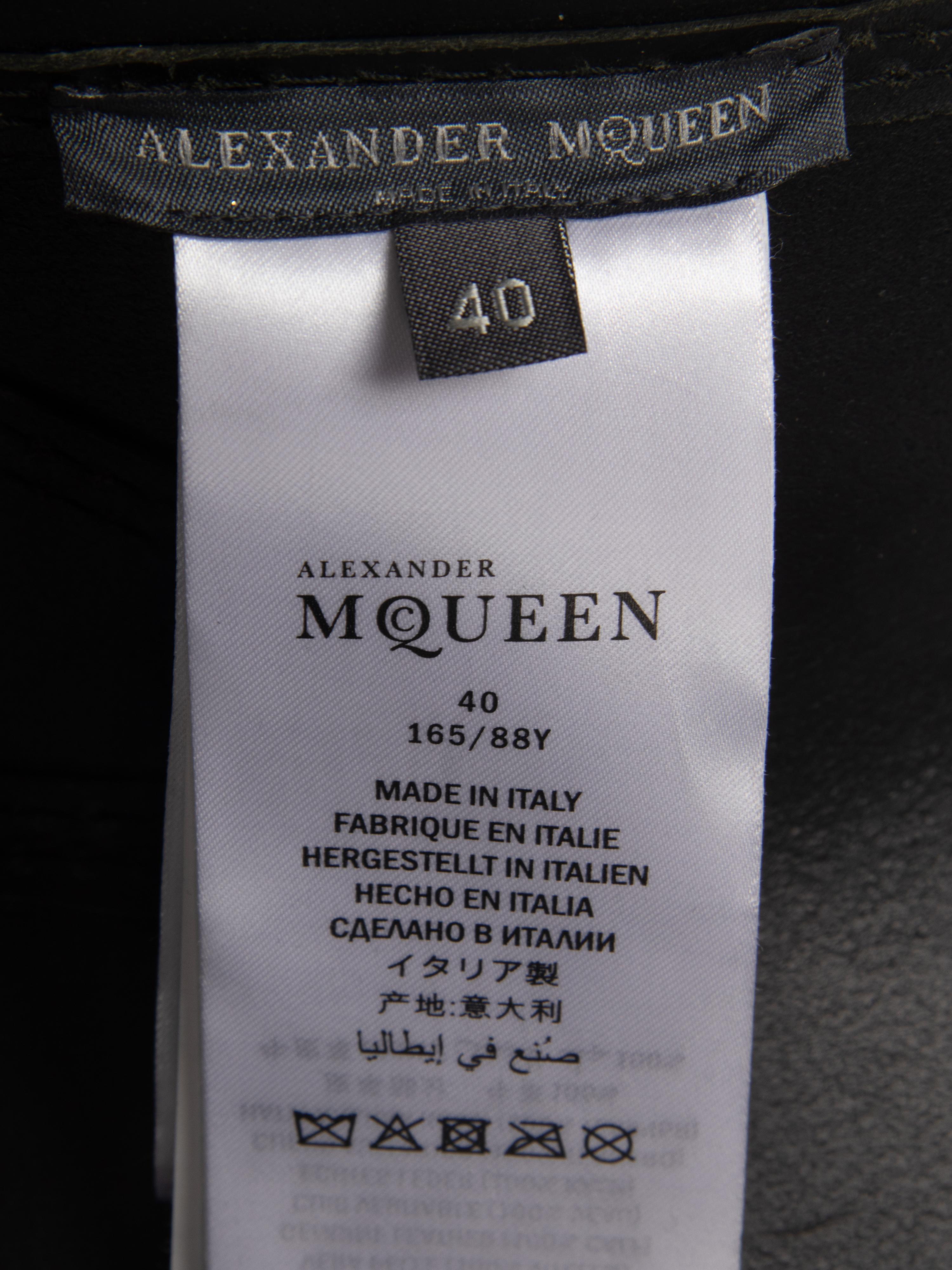 Alexander McQueen Leather Corset-Style Belt