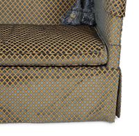 A Pair of Custom Upholstered Knole Sofas