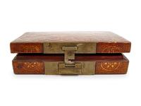 Three Chinese Gilt and Polychrome Lacquered Articles