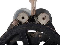 A Hand-Crank Sharpener by The Universal Sharpening Machine Company