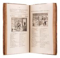COMENIUS, John Amos (“Johann Amos KOMENSKY” or “Ján Amos”) (1592-1670). Orbis Sensualium Pictus: Hoc est Omnium Principalium in Mundo Rerum, et in Vita Actionum, Pictura & Nomenclatura. Charles Hoole, translator. Alexander Anderson, illustrator. New York: T. & J. Swords, 1810.
