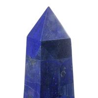 A Pair of Large Lapis Lazuli Obelisks