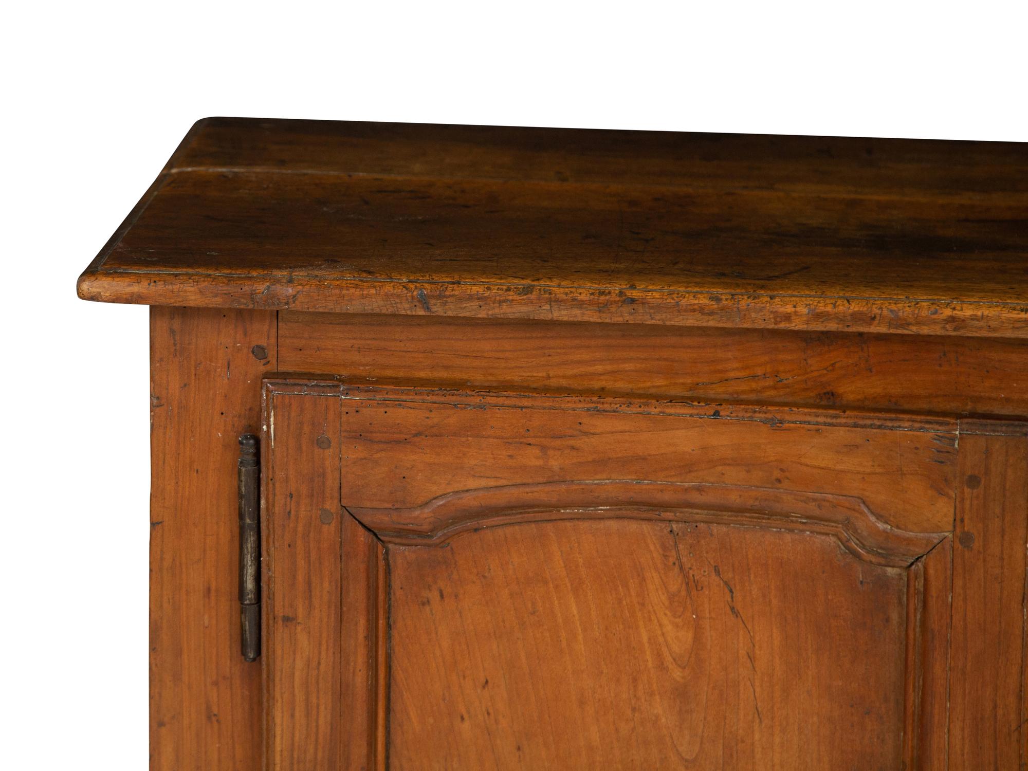A French Provincial Walnut Side Sideboard