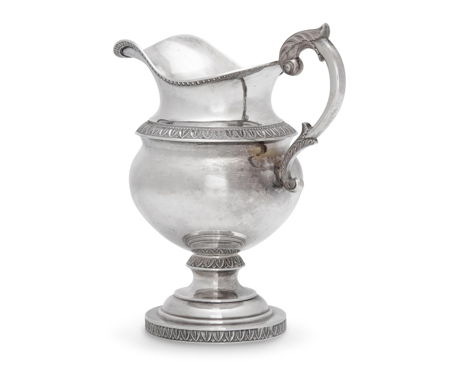 A Classical Silver Creamer