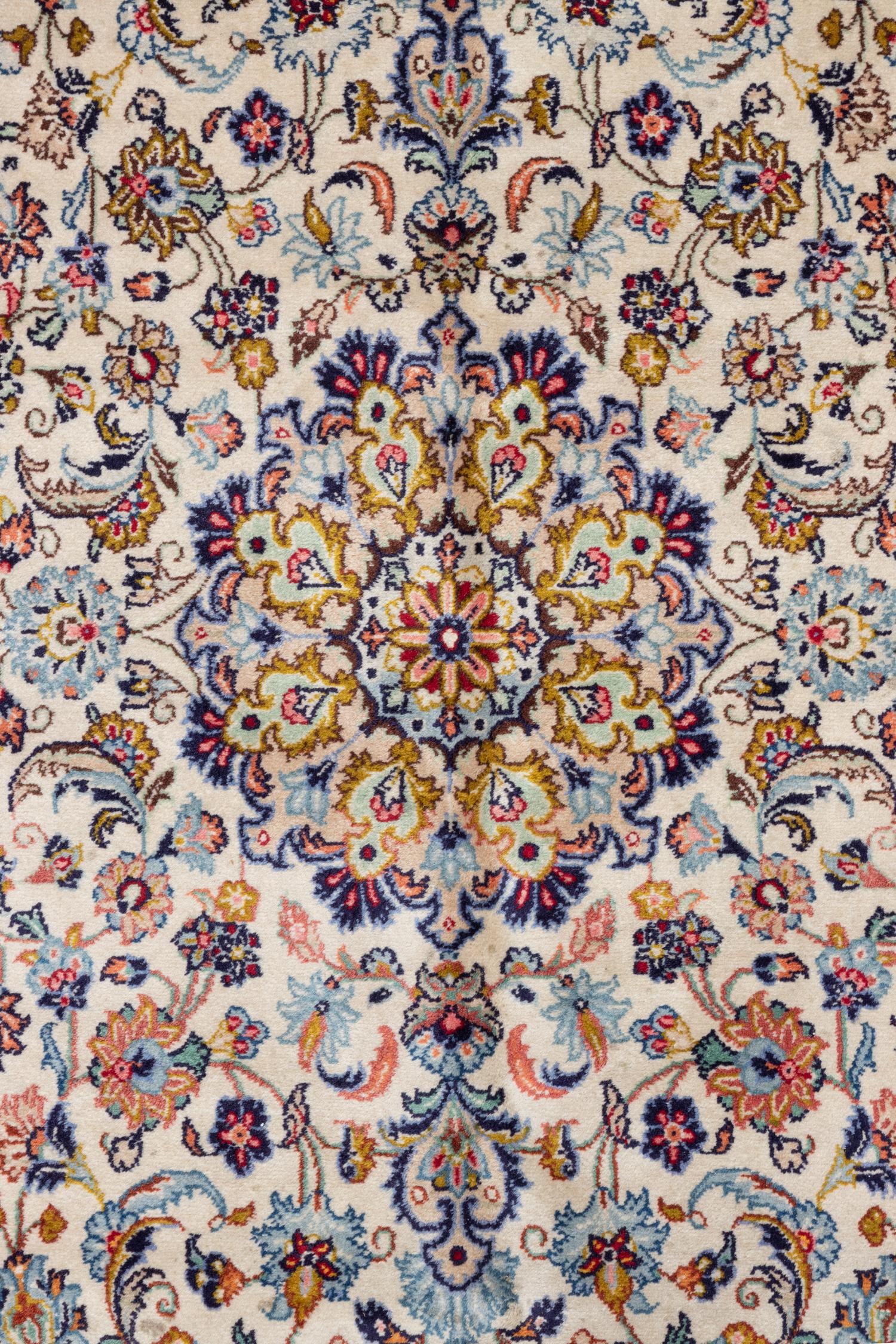 A Kashan Wool Rug