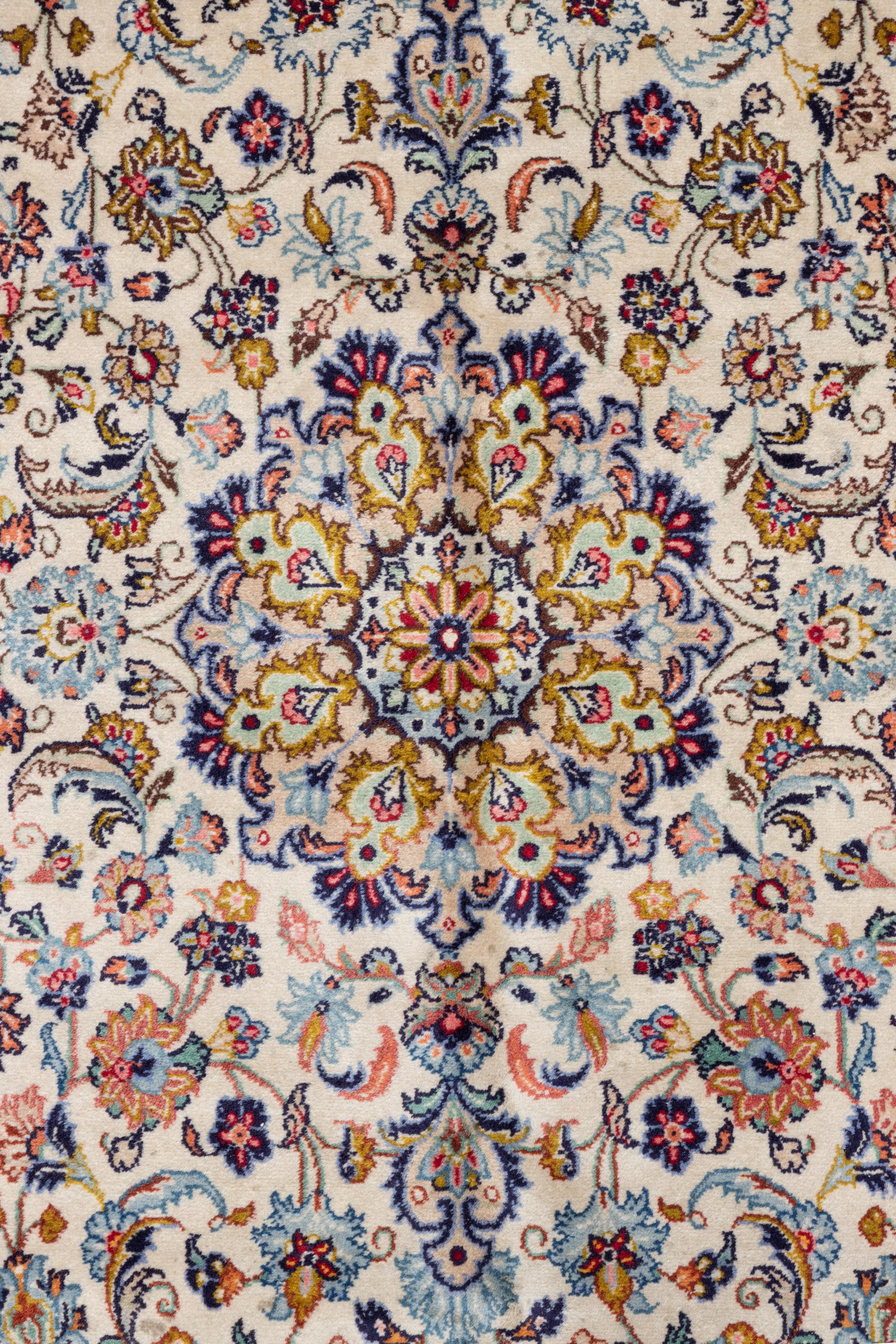 A Kashan Wool Rug