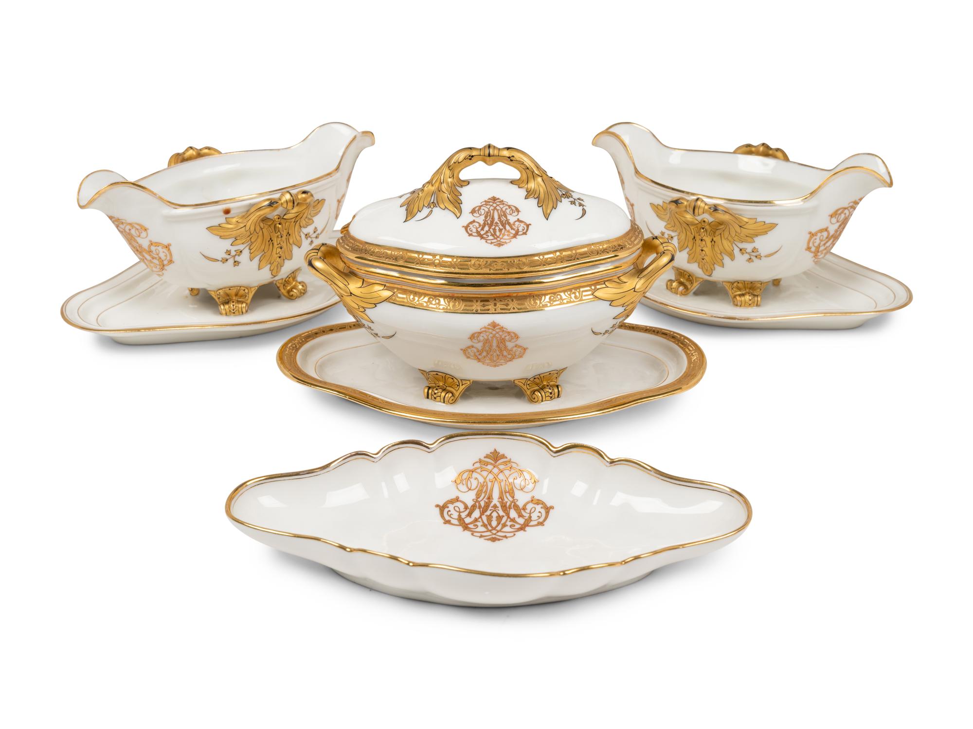 A French Porcelain Dinner Service