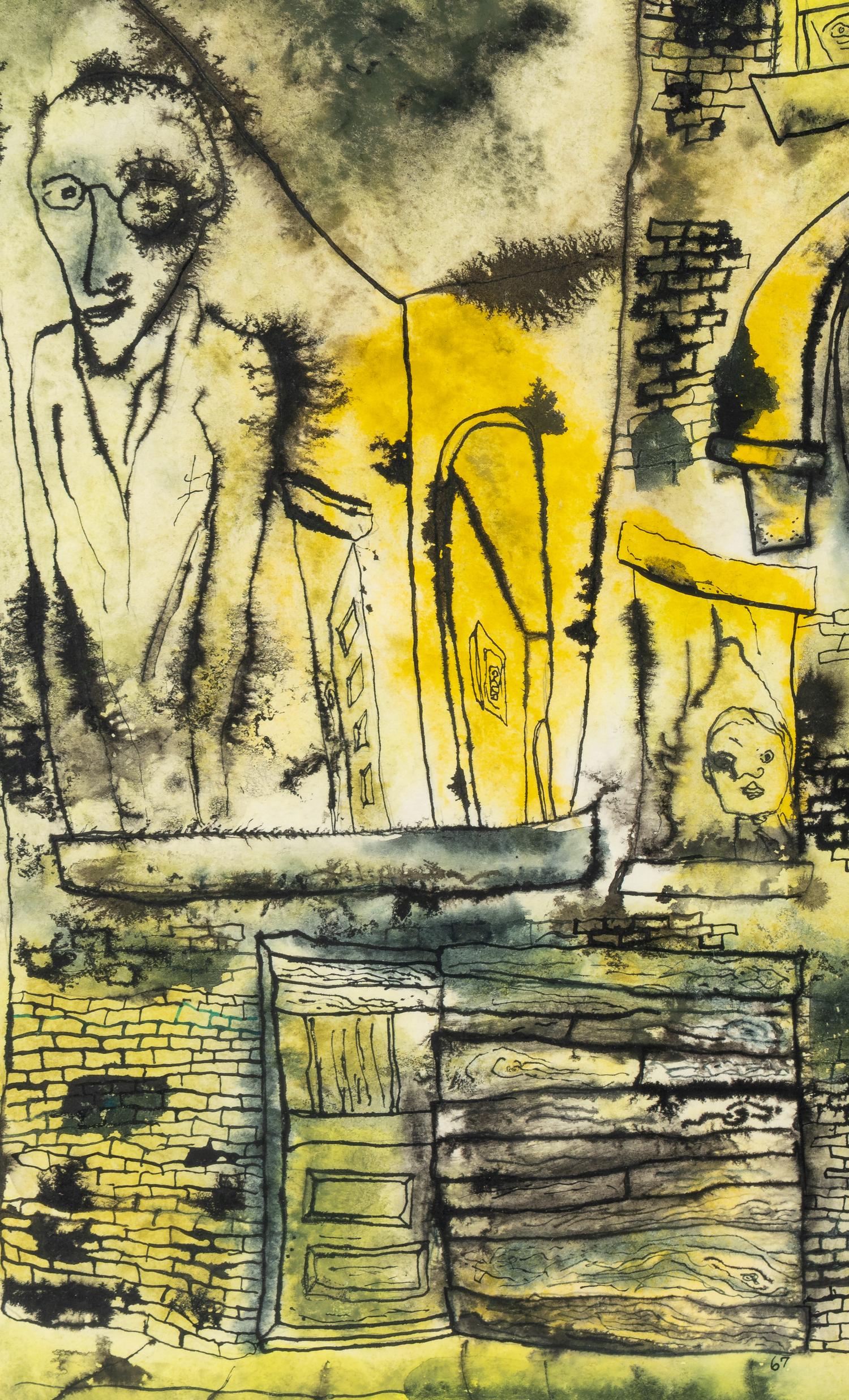 Tomorrow? (Yellow Street Scene), 1946