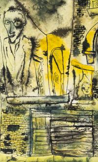 Tomorrow? (Yellow Street Scene), 1946