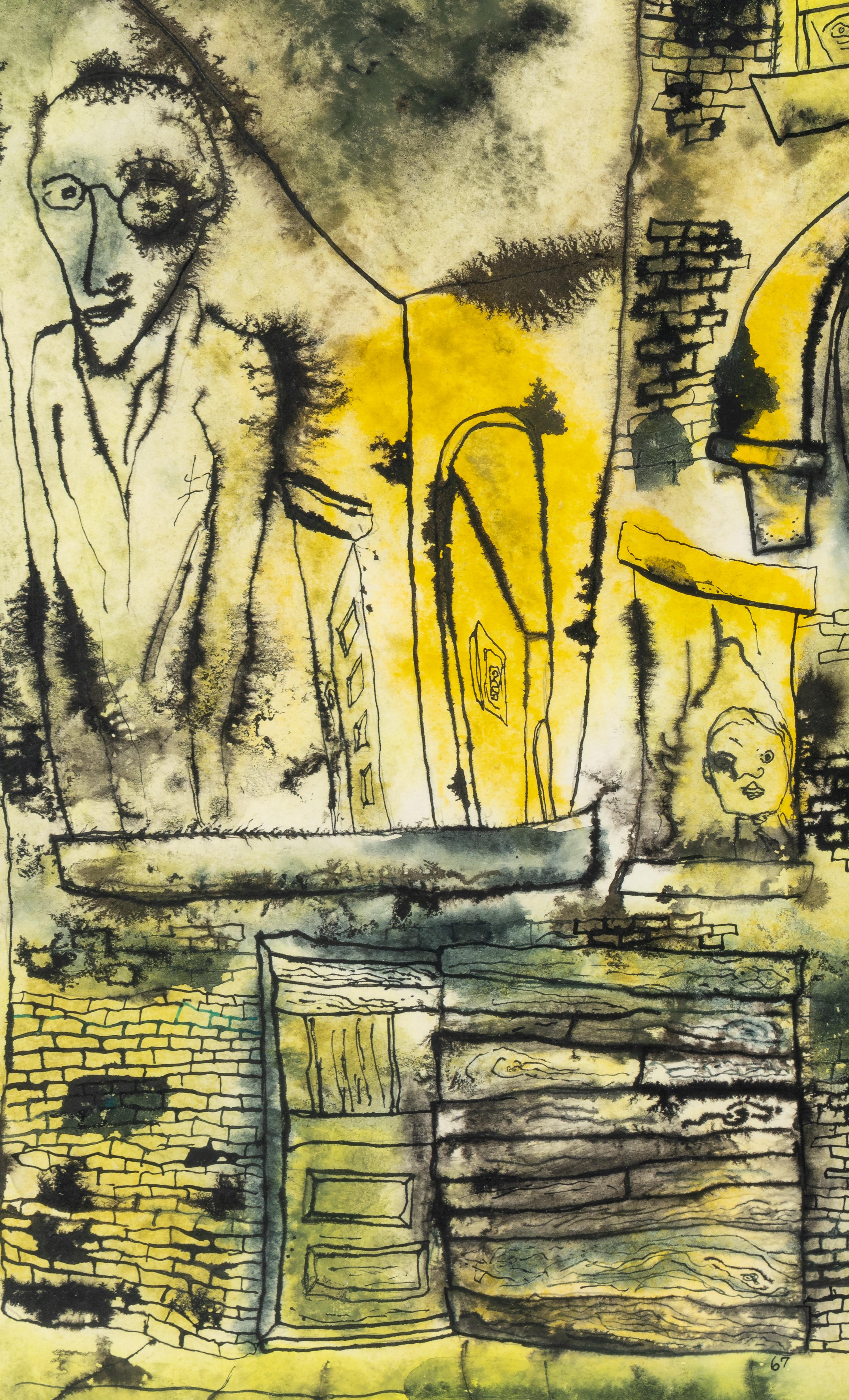 Tomorrow? (Yellow Street Scene), 1946