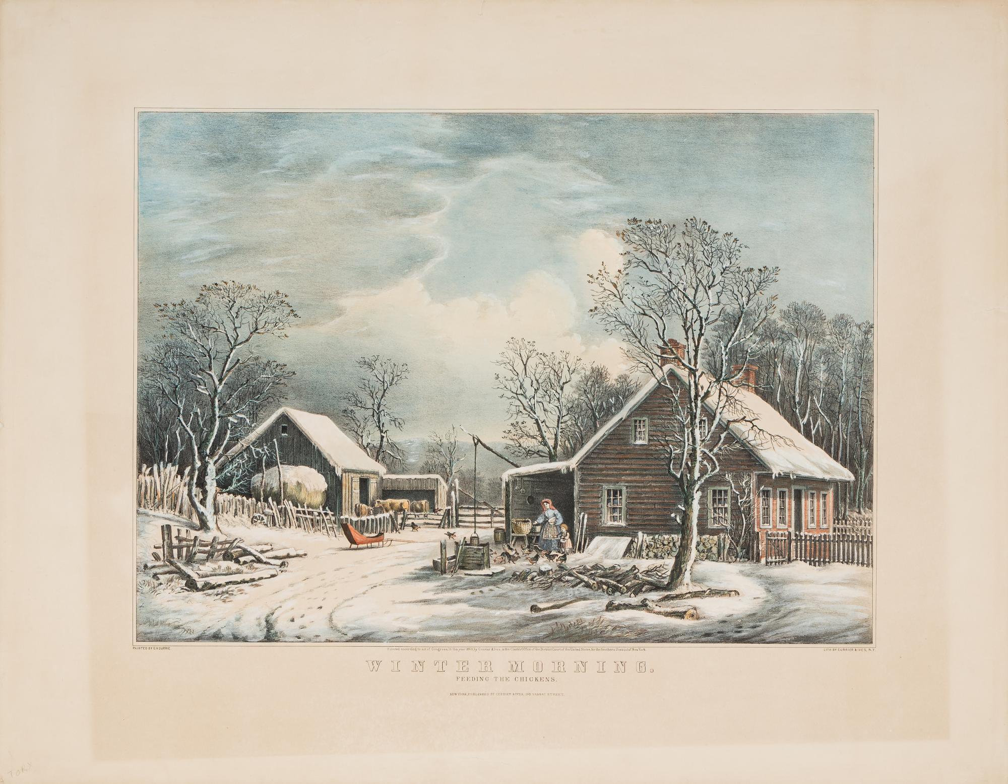 CURRIER and IVES, publishers -- After George H. Durrie