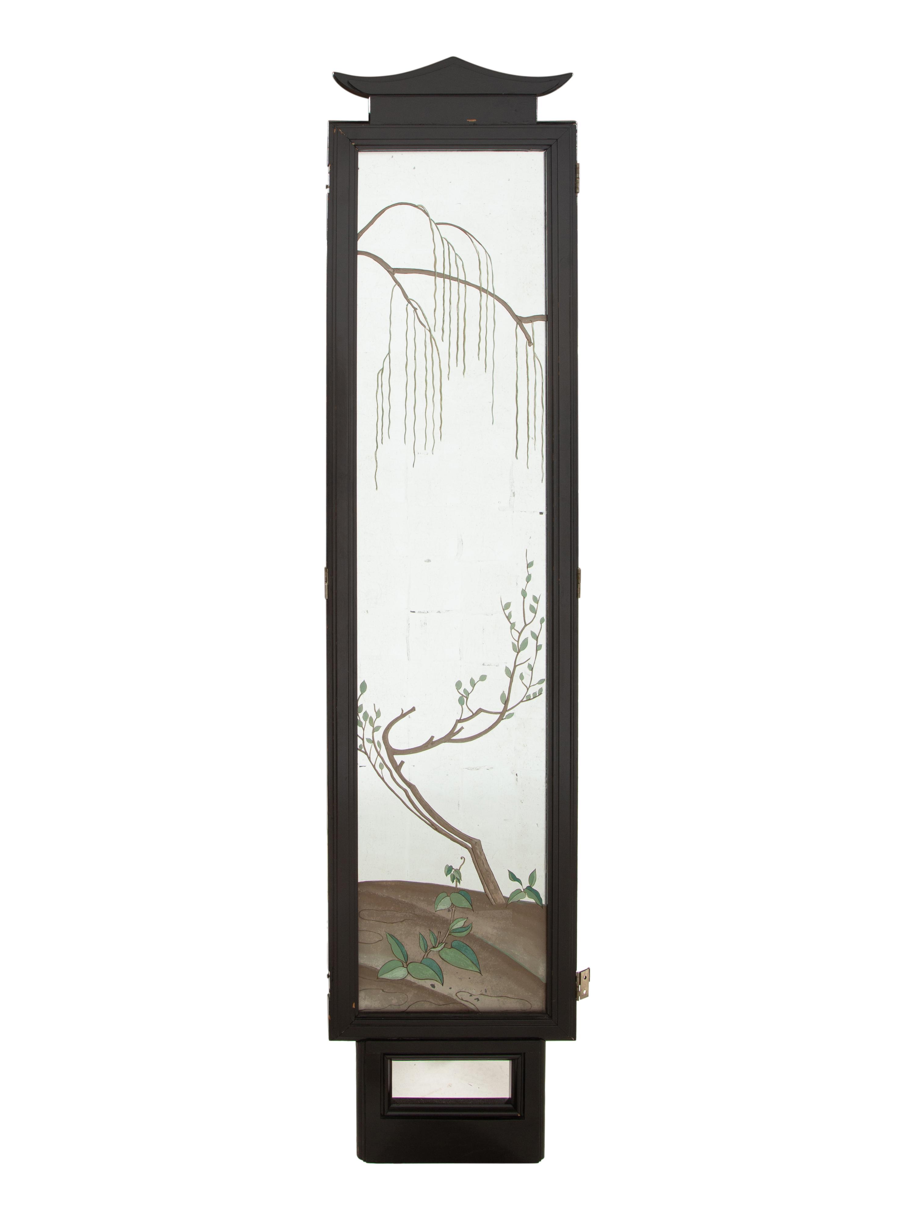 A Five-Panel Floor Screen