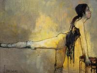 Jean Jansem, (French, 1920- 2013), Ballerina