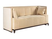 A Custom Velvet-Upholstered Sofa