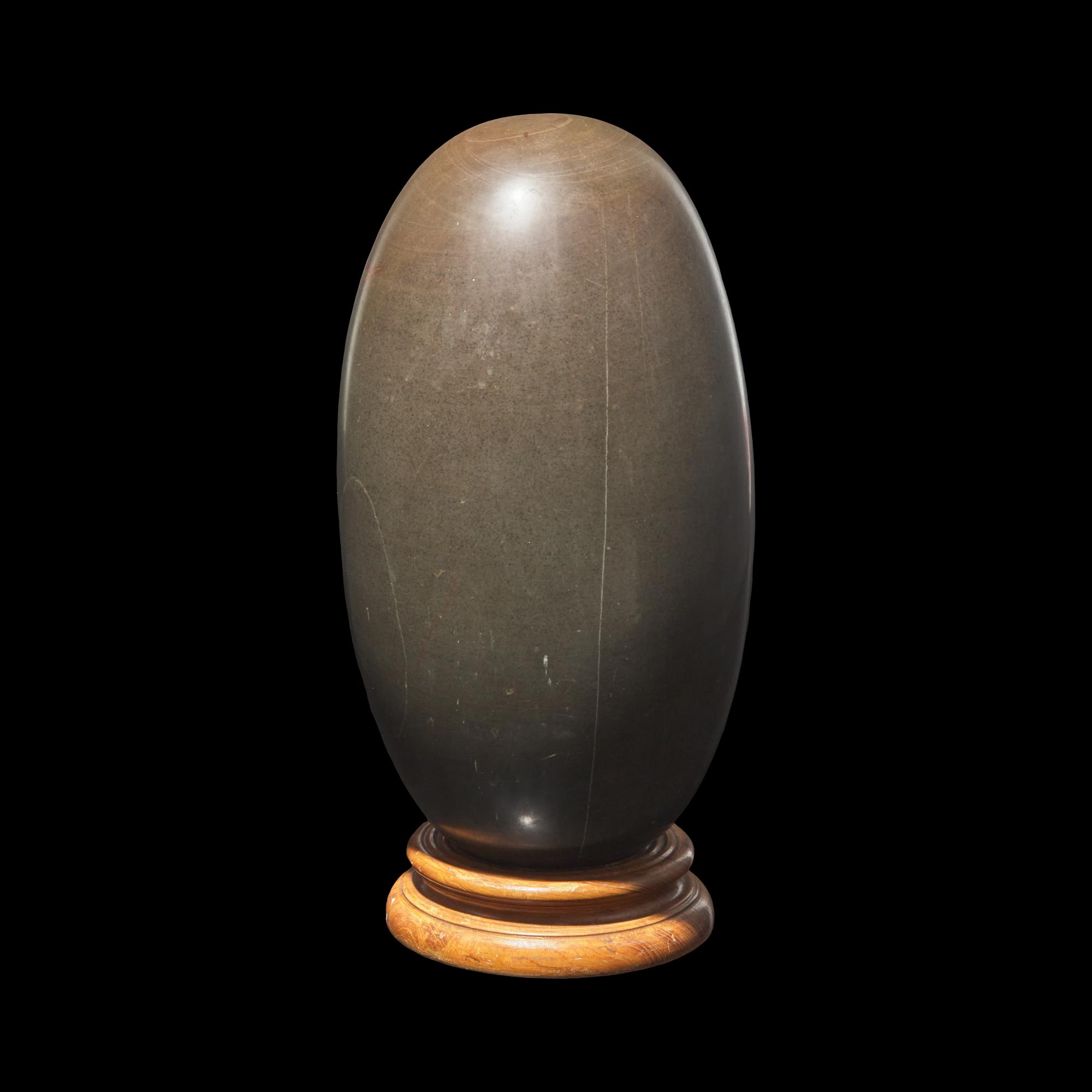 A Large Indian Lingam Stone