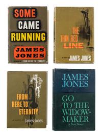 JONES, James (1921-1977). A group of 4 works, MOST FIRST EDITION, comprising: