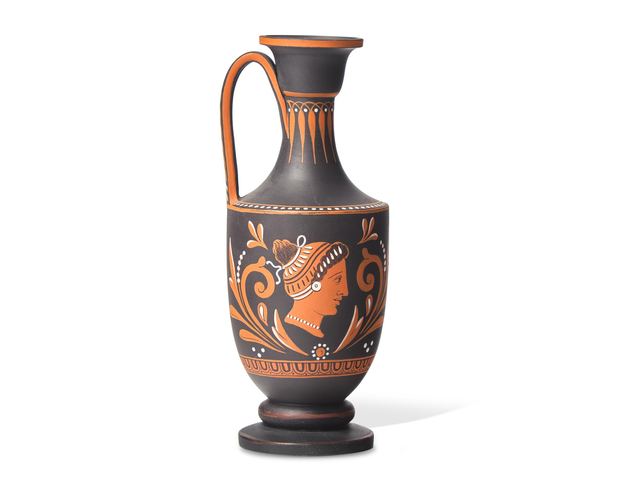 A Miniature Wedgwood Attic-Style Lethykos
