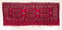 Two Bokhara Wool Rugs 5 feet 1 1/2 inches x 2 feet.
