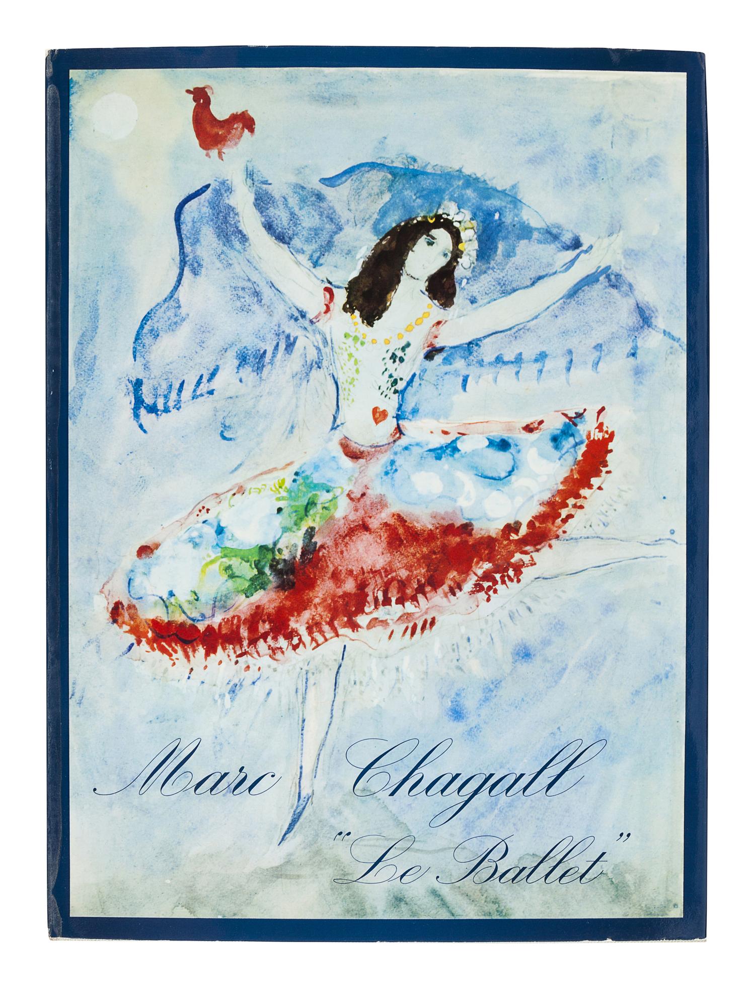 [CHAGALL, Marc (1887-1995)]. LASSAIGNE, Jacques. Marc Chagall: Dessins et aquarelles pour Le Ballet. Paris: Société Internationale d’art XXe Siécle, 1969.