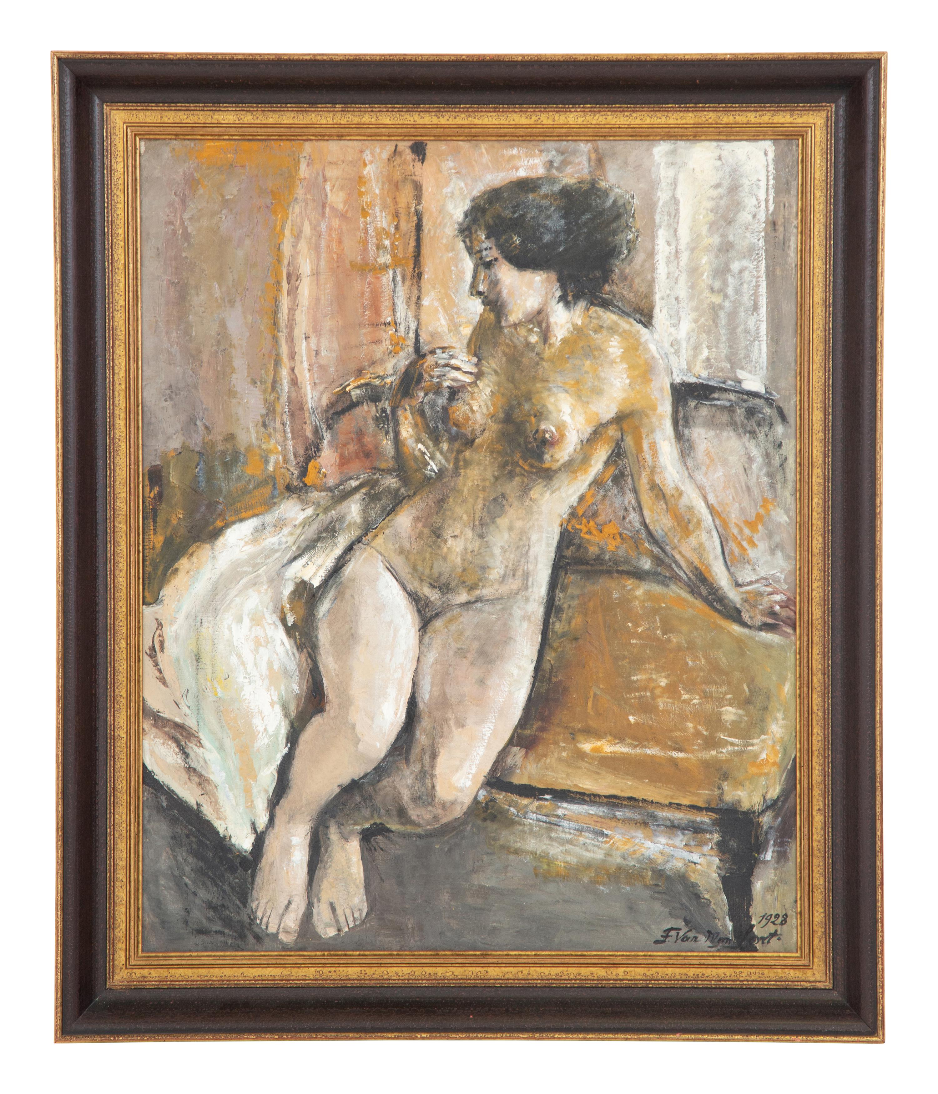Nu au canapé , 1928