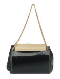 Chanel Bicolor Chocolate Bar Accordion Bag