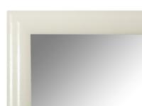 A Contemporary White Painted Framed Mirror