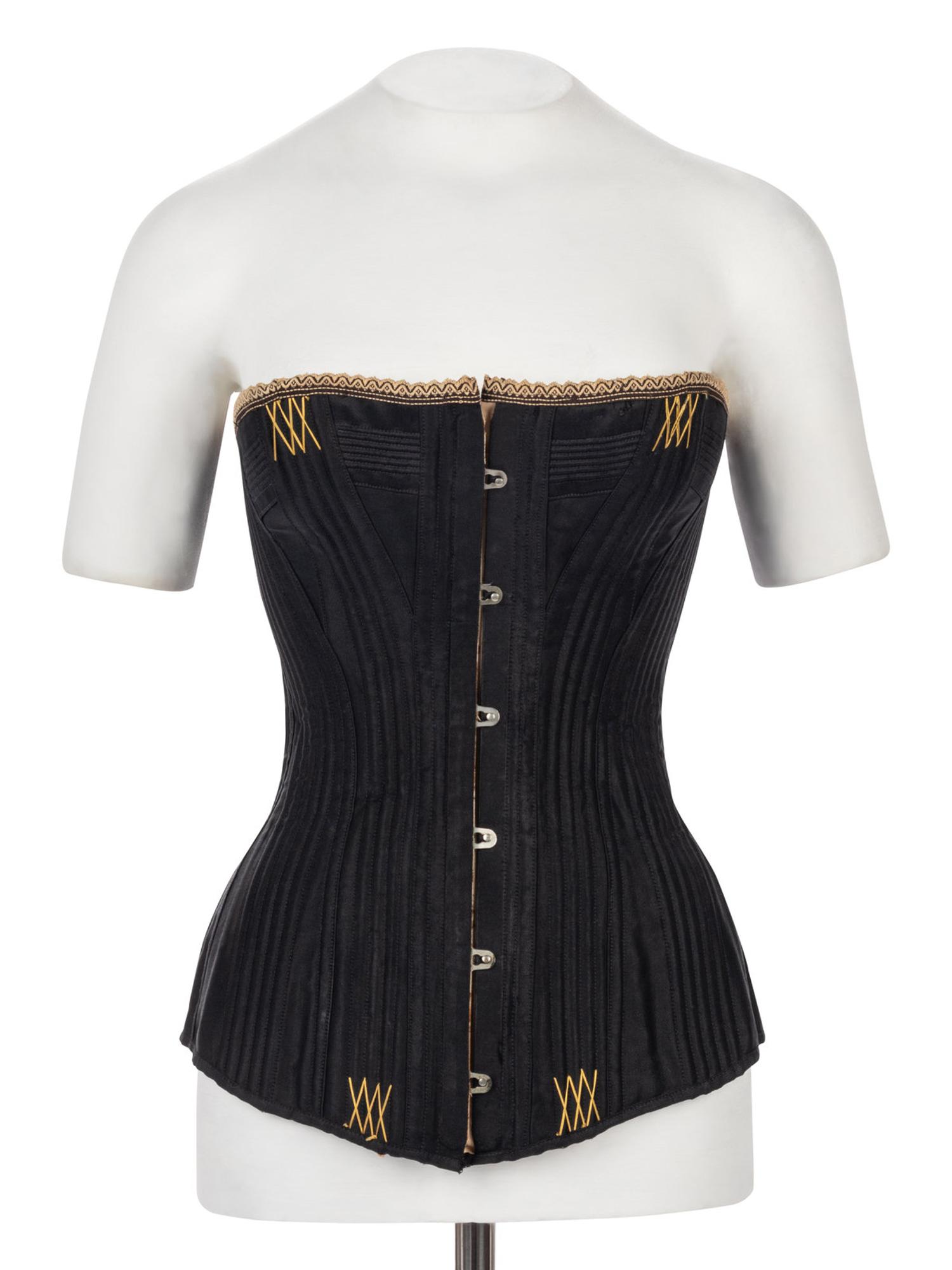 Three 19th and Early 20th Century Corsets, 1860-1900